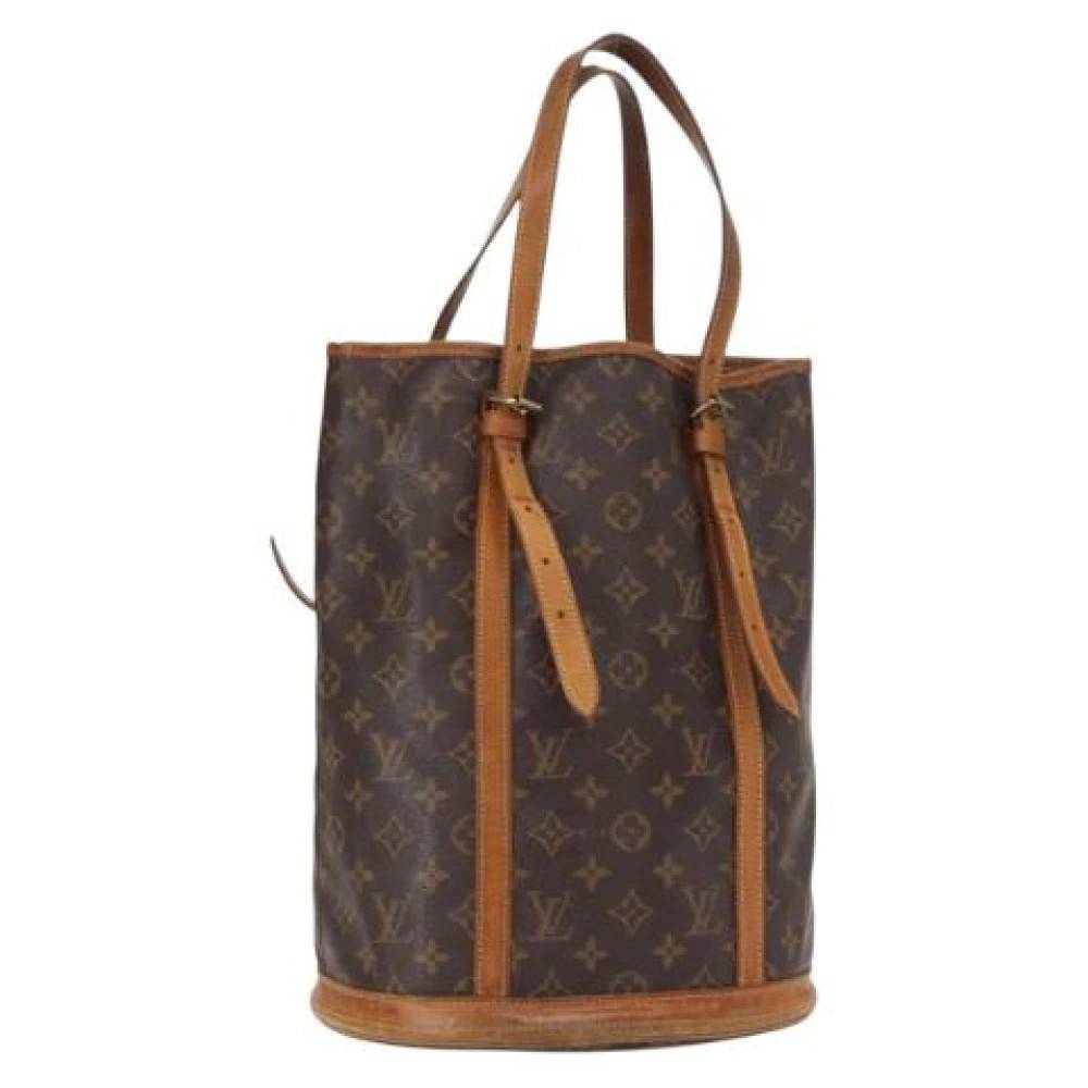 Louis Vuitton Vintage Pre-owned Bucket Bag - Vintage - Dame - Brun - ONE SIZE - Tyl