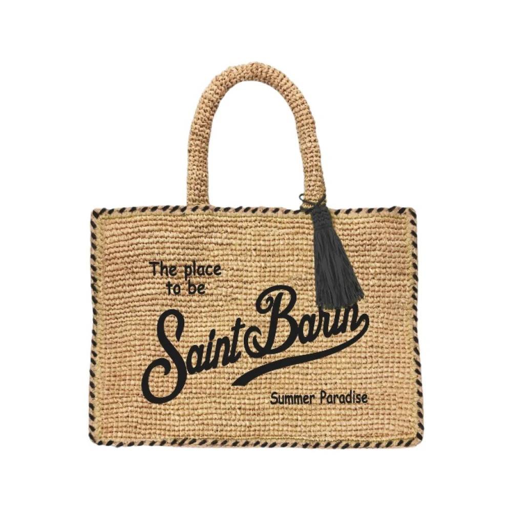 Saint Barth Vanity Skuldertaske - Tasker - Dame - Beige - ONE SIZE - Uld