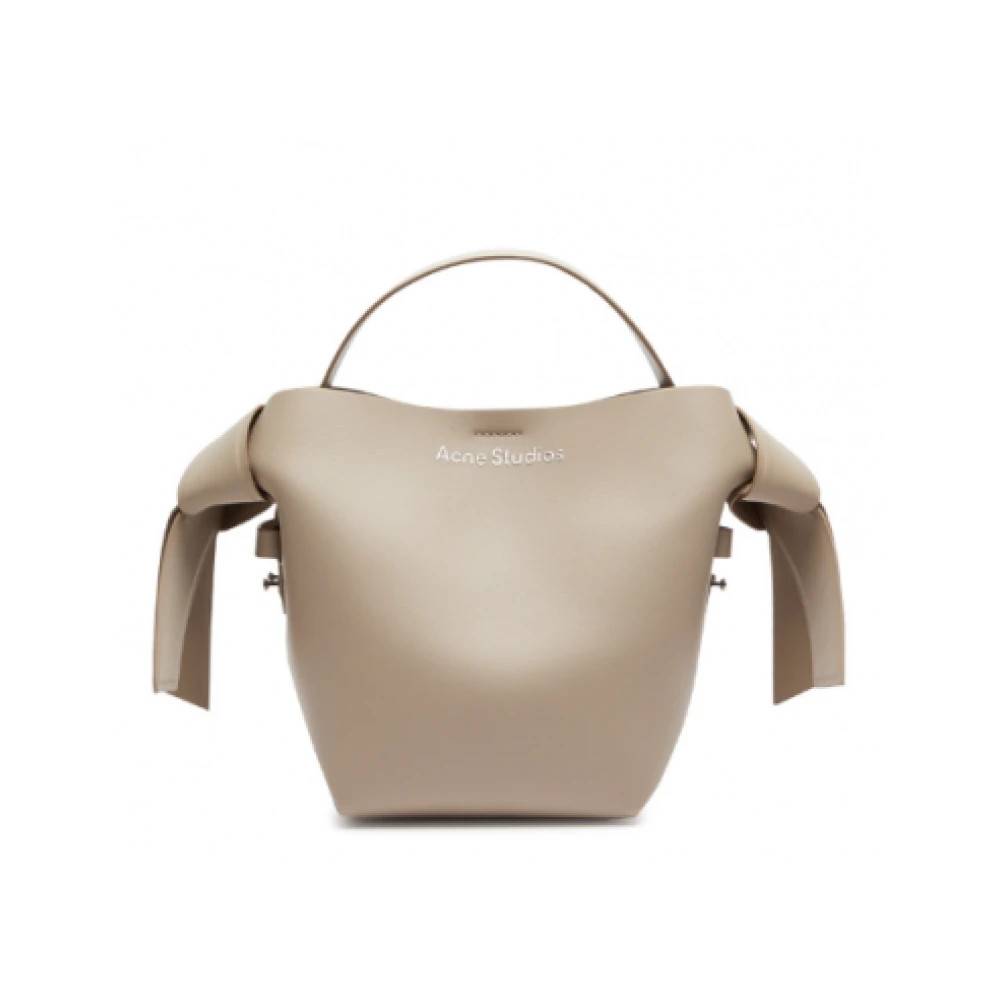 Acne Studios Musubi Mini Taske - Tasker - Dame - Beige - ONE SIZE - Uld
