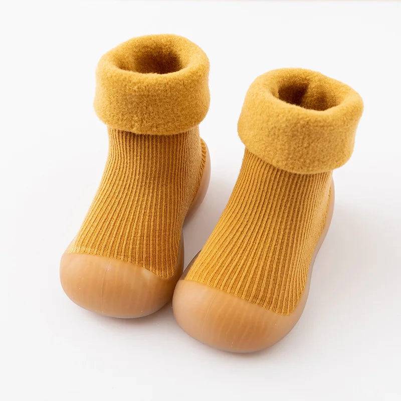 Mini Fashion Tofflor för Småbarn - Stiliga Antislip Tofflor för Småbarn - Gul / 23 (13-18 månader)
