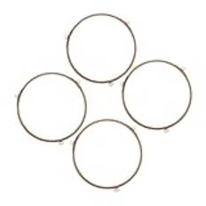 COLLBATH 4pcs Ugnsupport Ring Mikrovågsugn Turntable Plate Roller Ugns Stödhjul Ringar