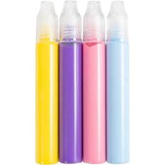 Lysvoks, lys blå, lys pink, lilla, gul, 4x30 ml - 1 stk