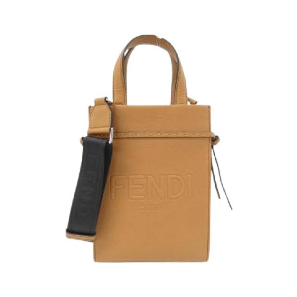 Fendi Vintage Pre-owned Mini Bag - Vintage - Dame - Brun - ONE SIZE - Uld