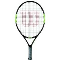 Wilson Blade Team 21, tennisracket för barn, från 100 till 115 cm, svart-grön