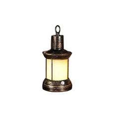 (4,5 W)Vintage LED-lys Genopladelig bærbar lanterne Retro Home Bar Dekorer Lampe Udendørs Camping