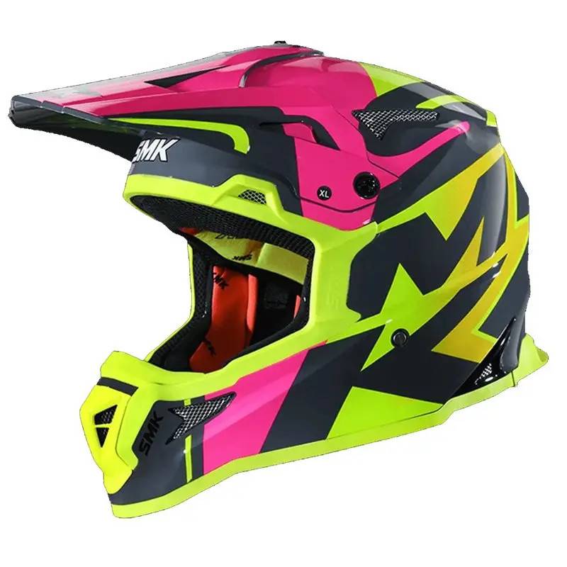Hjälm Smk Allterra Xpower Gul/Rosa