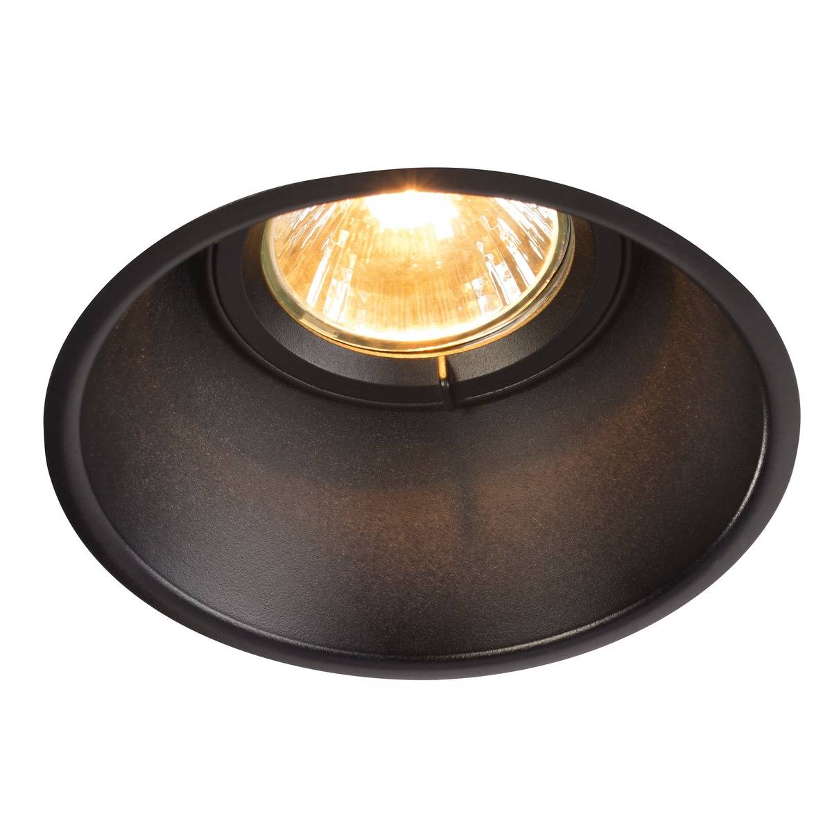 SLV Horn-T GU10 Downlight Svart