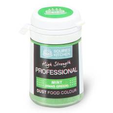 Pulverfarve Professionel Mint Xmas Green - 4g, Squires Kitchen
