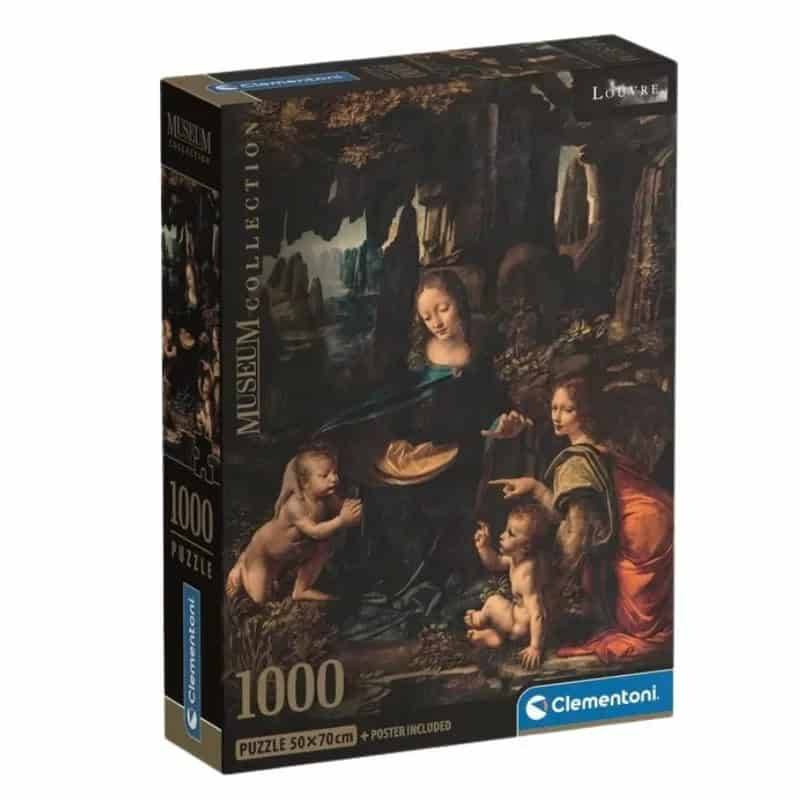 Art Da Vinci Rocky Madonna 1000-bitars kompakt pussel Clementoni