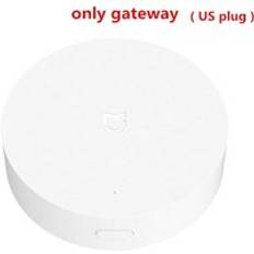 Xiaomi mijia multimode smart home gateway zigbee wifi bluetooth mesh hub fungerar med app apple homekit intelligent home hub - Enda gateway