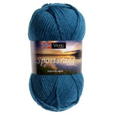 Sportsragg - Viking Garn - Farve 529 Turkis