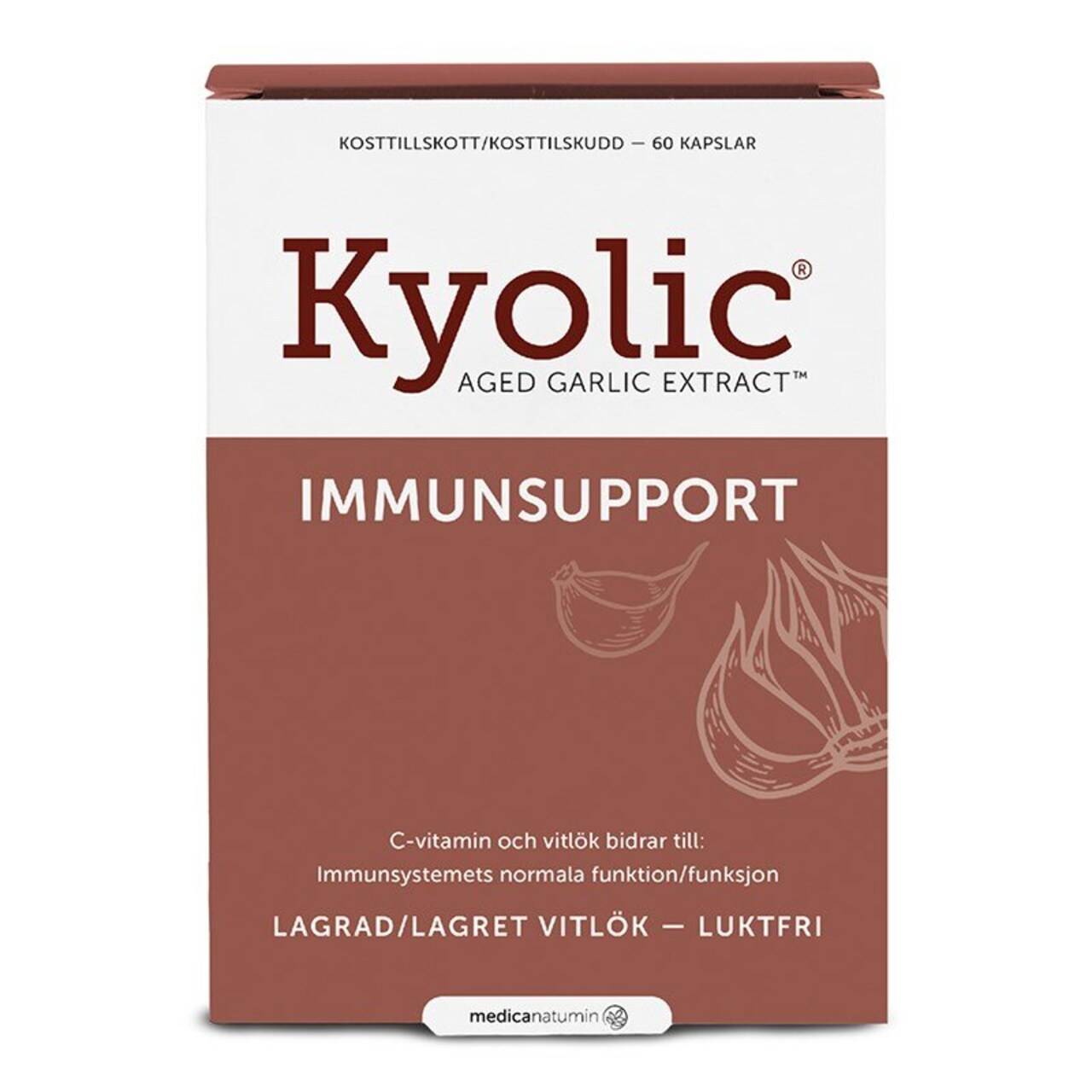 Kyolic + Immunsupport 60 kapslar