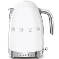 Vattenkokare Smeg Vit Rostfritt stål Plast 2400 W 1,7 L