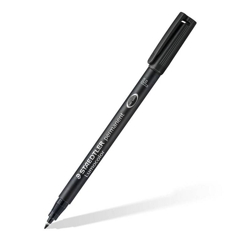 Staedtler - Lumocolor Permanent - Svart 0,6mm