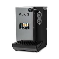 Aroma Plus ESE pod 44mm kaffemaskine håndlavet i Italien – sølv/sort