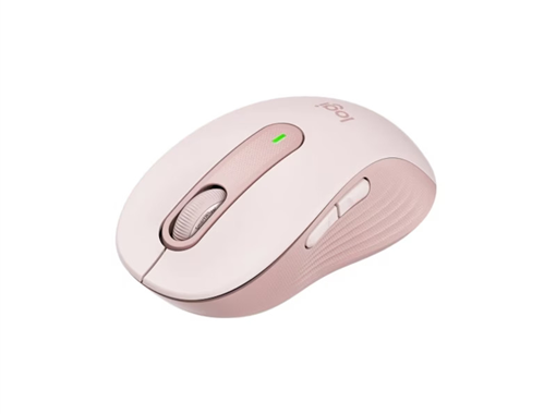 "Logitech Signature M650 Wireless Mouse, Right-hand, Optical, Bluetooth, 4000 DPI, Pink"