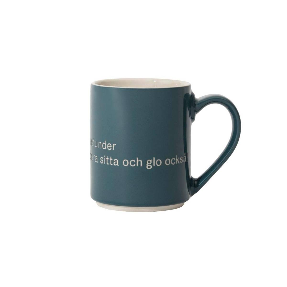 Mugg Astrid Så ska man ju ha några stunder...M.blå