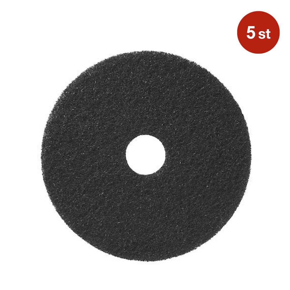 Skurrondell Glenta Power Pad Scrubbing Svart 4 inch