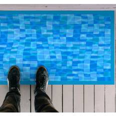 Pool mosaik vinylgolv