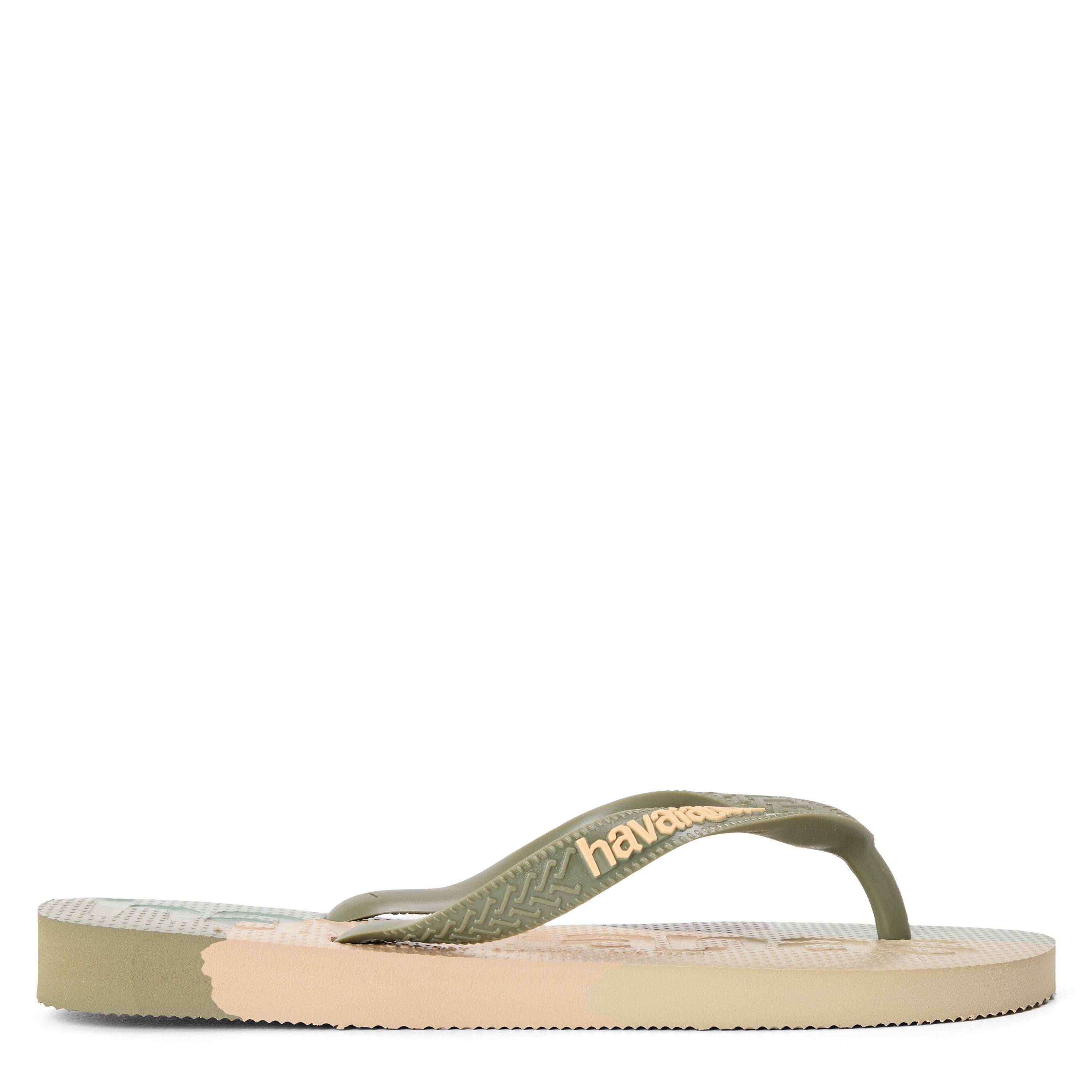 Havaianas Unisex Kids Top Logomania Colors Green Flip Flops