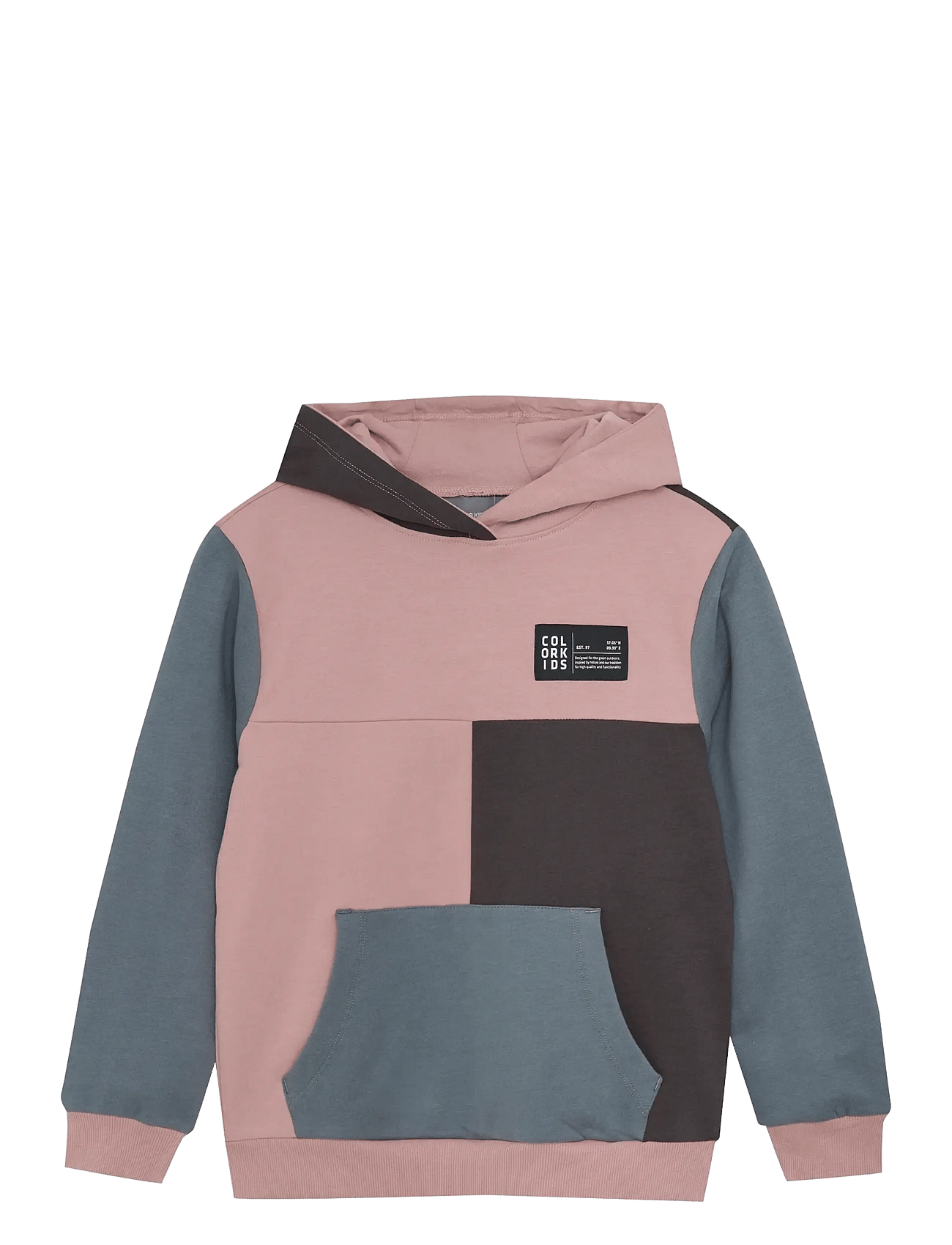 COLOR KIDS Sweat Hoodie - Colorblock | Multi/patterned | 164