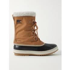 Sorel - 1964 Pac™ Faux Shearling-Trimmed Nylon-Ripstop and Rubber Snow Boots - Men - Brown - US 10