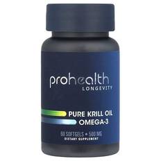 ProHealth Longevity  Pure Krill Oil Omega-3  60 Soft Gels