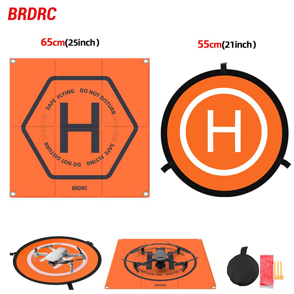 BRDRC Foldable Landing Pads for DJI Mavic 4 Pro/Air 3S/Neo 2/Mini 5 Pro/4 Pro/Mini 3/Mini 4K/2 Drone Mat Quadcopters Accessories