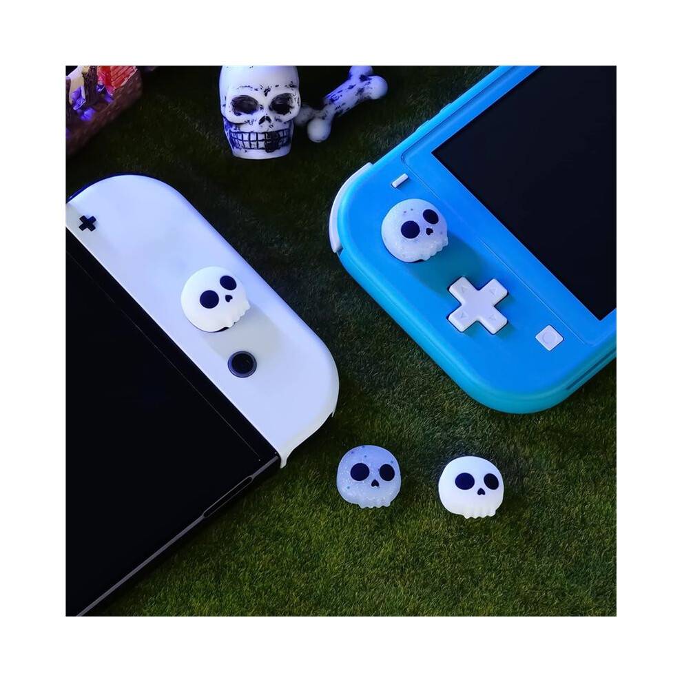 Thumb Grip Caps for , Cute Silicone Joystick Cap Covers Accessories for /OLED/Lite