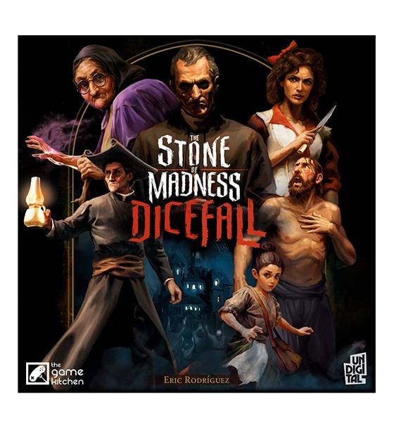 The Stone of Madness: Dicefall - Board Game