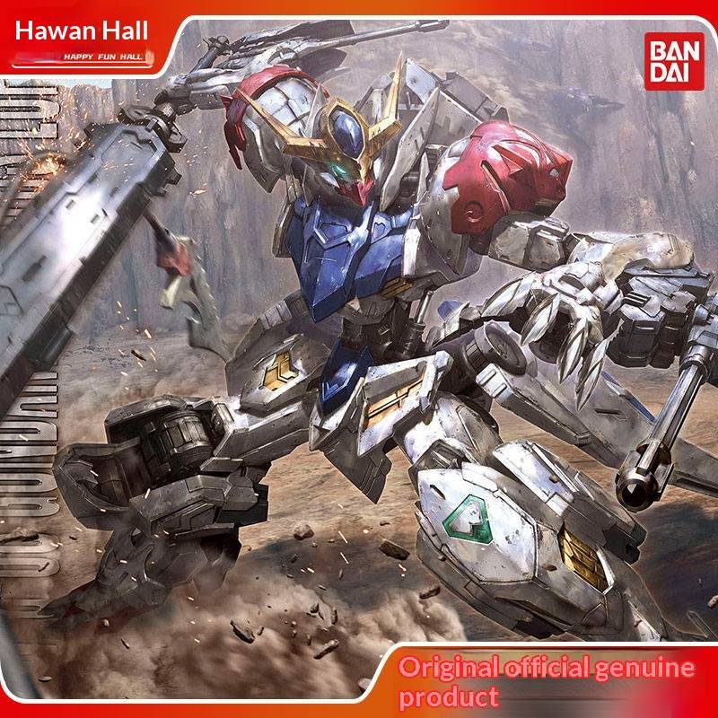 Bandai MG 1/100 Gundam Barbatos Lupus Model Kit Mobile Suit Gundam Iron-Blooded Orphans IBO Assembly Model For Collectors
