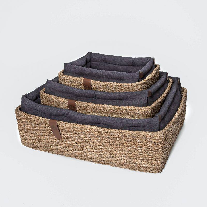 Hideaway Cotton Hundekurv Plum - Cloud7 - Small