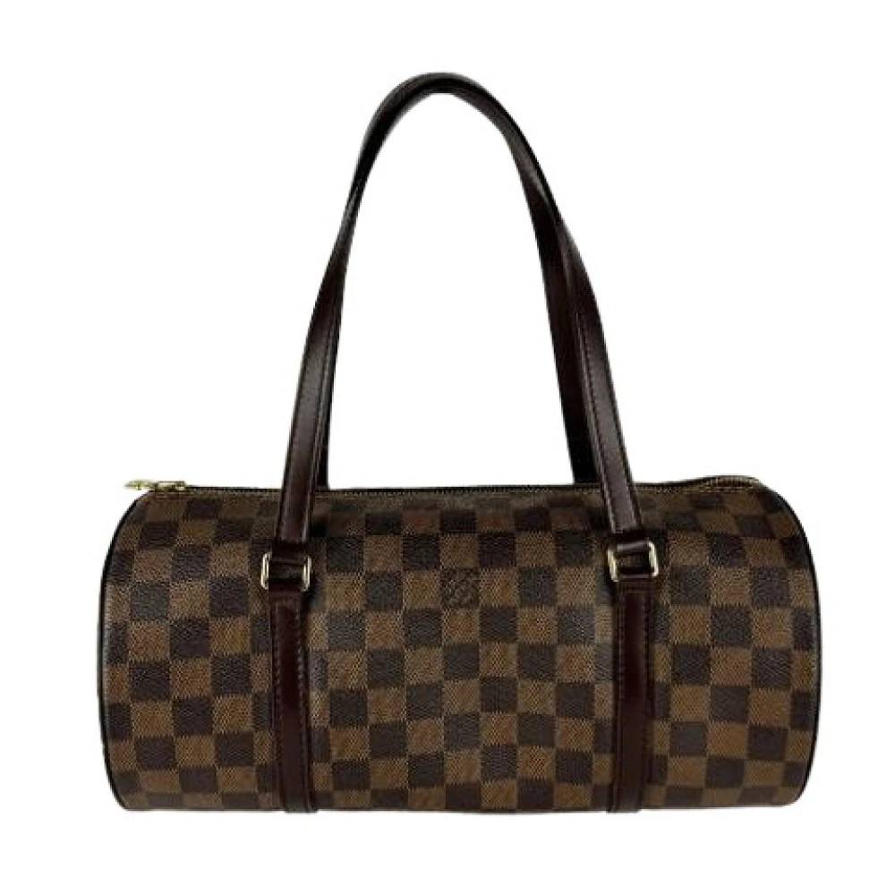 Louis Vuitton Vintage Pre-owned Papillon 30 Håndtaske - Vintage - Dame - Brun - ONE SIZE - Uld