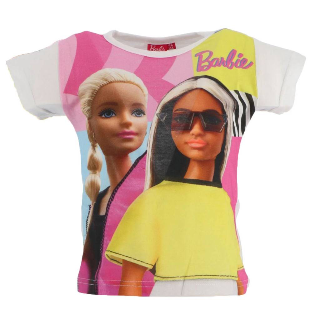 Barbie Icon White barnkort t-shirt, topp 3 år