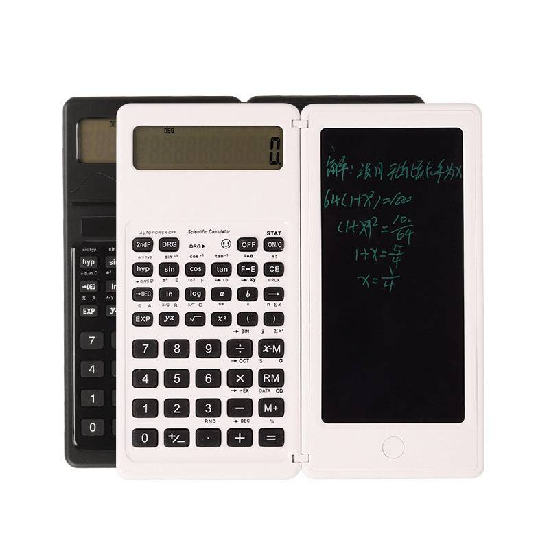 Scientific Function Calculator Solar Handwriting Board Computer - White / Regular Calculator