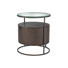 Napa Valley Bedside Table Bronze