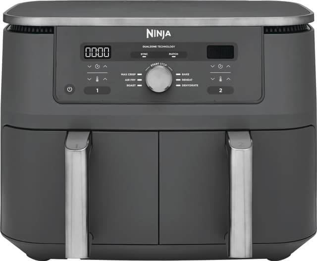 Ninja Dual Zone Max airfryer DZ400EU (Gun metal grå)