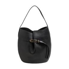 LIFFNER Belted Bucket Bag Large |Svart |One Size