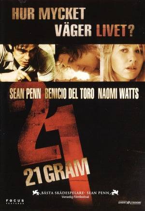 DVD - 21 Gram (Sean Penn) (Beg)