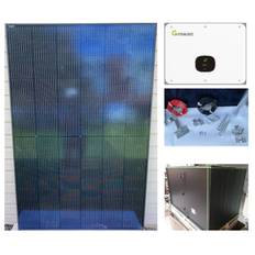 Stort hybrid solcellspaket 50 kW komplett, monteringsfärdigt