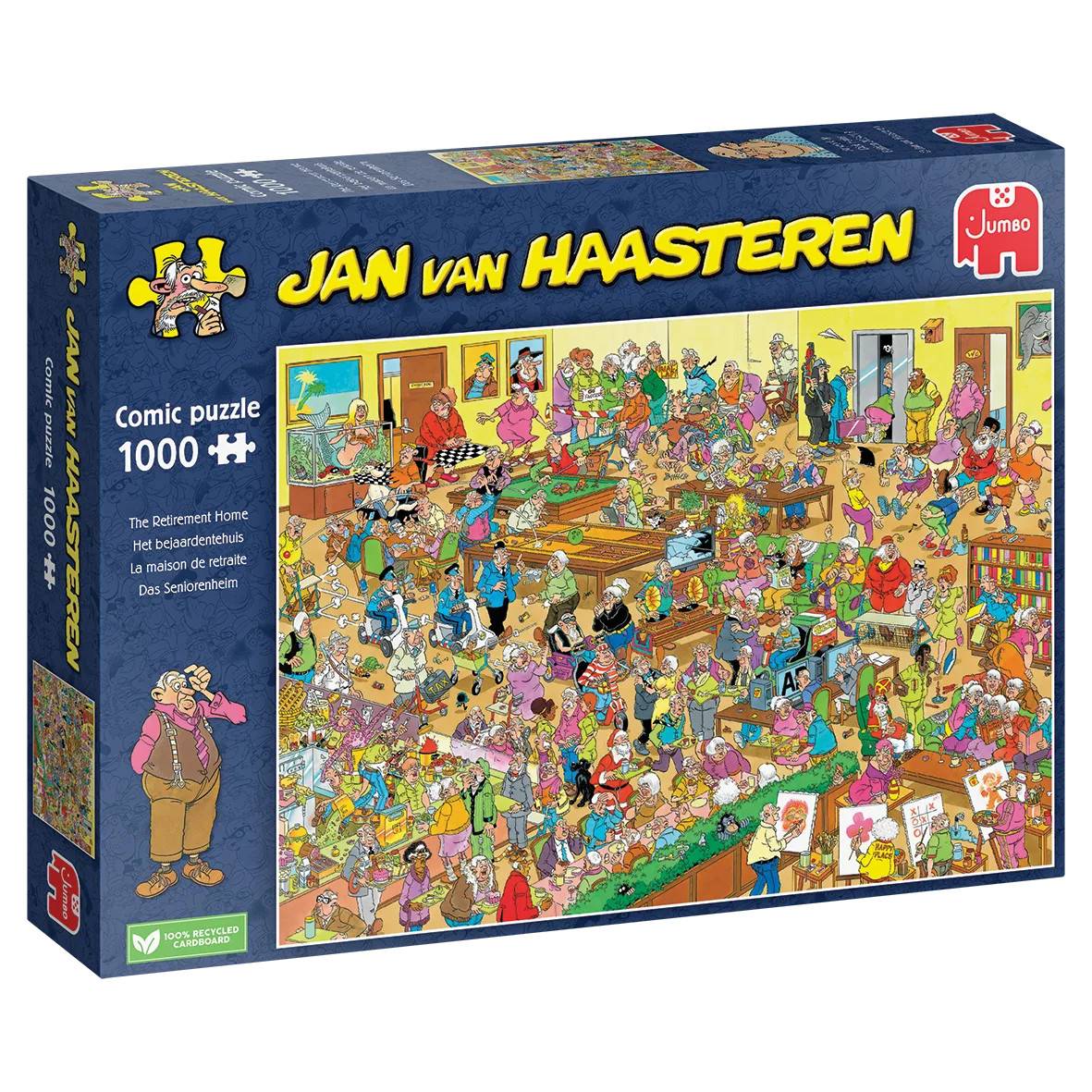 Jan van Haasteren - The Retirement Home - Puslespil 1000 brikker (Sprogneutral)