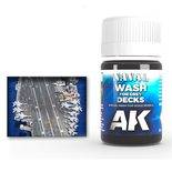 AK Interactive Enamel Wash: Grey for Decks 35ml A…