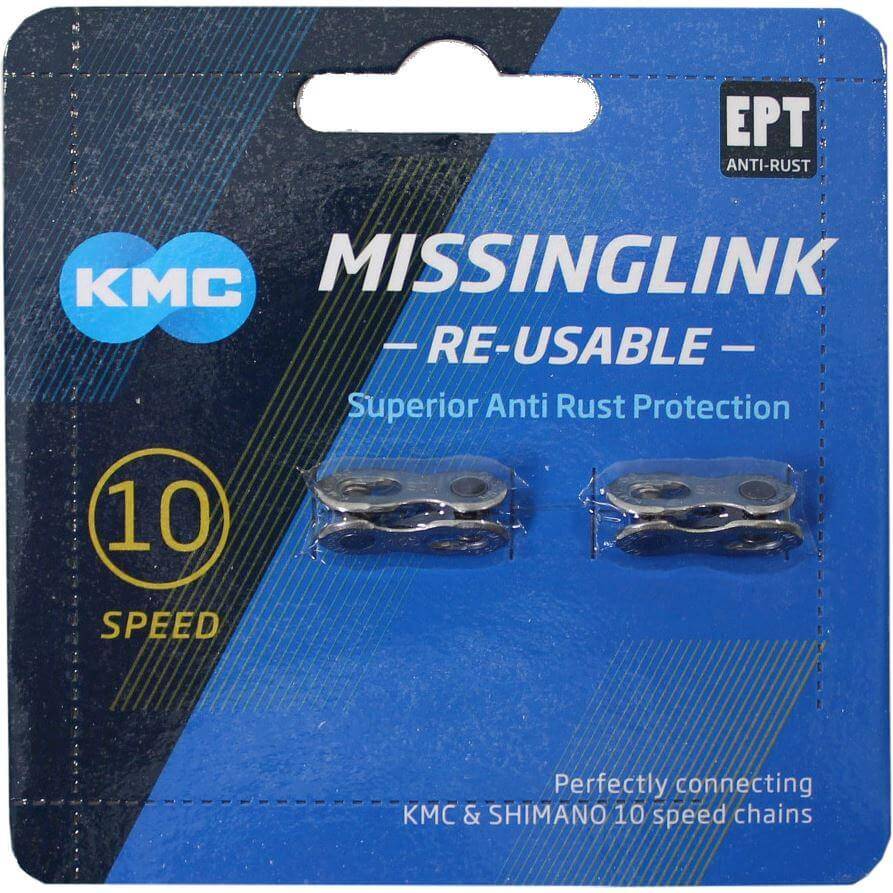 KMC missinglink X10 sølv på kort (2)