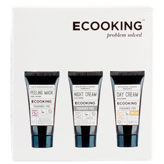 Ecooking Box 3 - Day Cream, Night Cream & Peel Mask (45 ml)