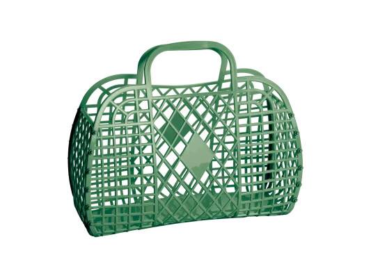 Sun Jellies Retro Taske - Olive Lille