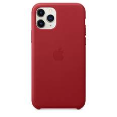 iPhone 11 Pro Max Läderskal - (PRODUCT)RED