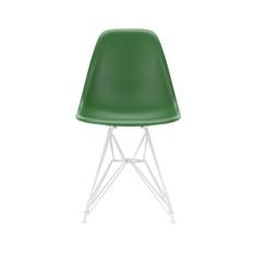 Eames DSR Stol - Hvidt stel/Emerald RE