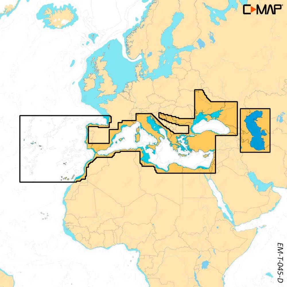 C-map Sydøsteuropa Discover X-kort