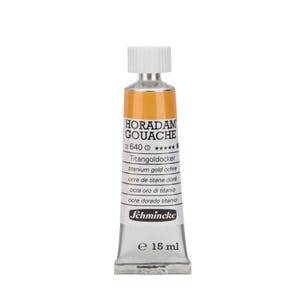 Horadam Gouache Titanium Gold Ochre 15ml
