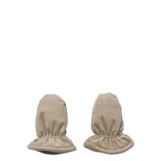 WHEAT Puffer Baby Mittens Muffu |Beige |0-3M